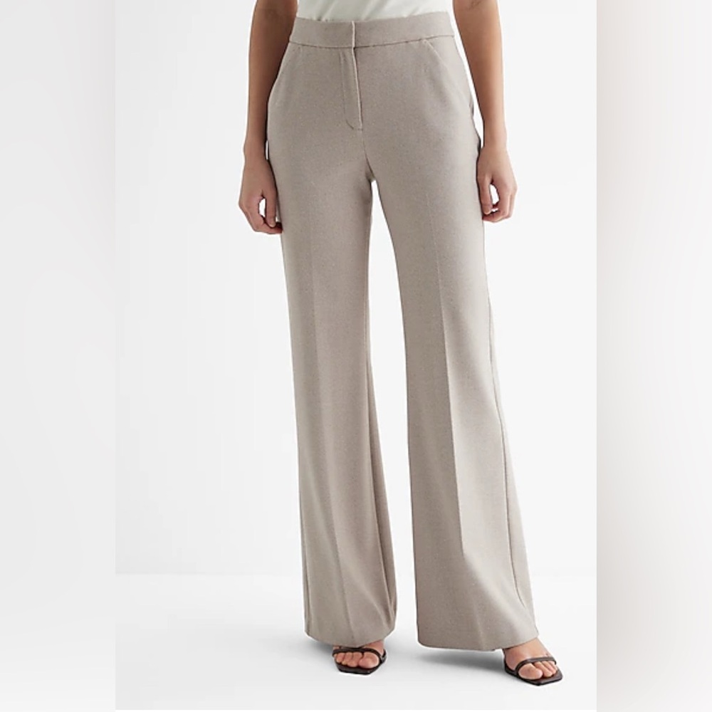 Express Flare Trouser High Rise Pants